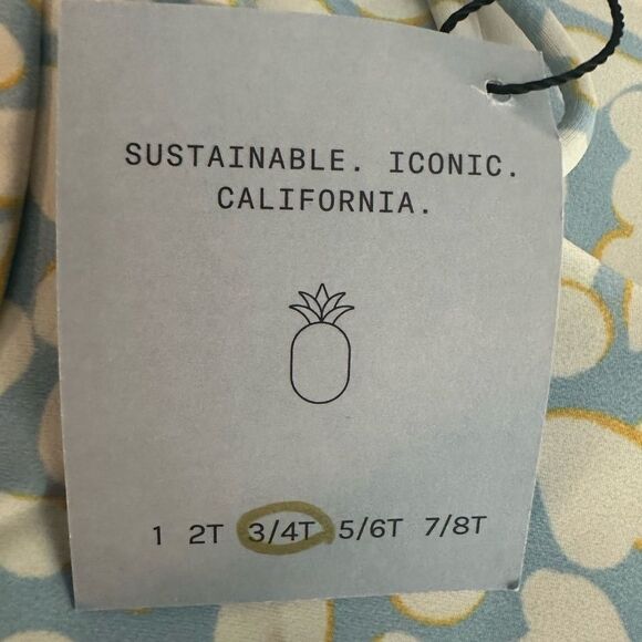 Skatie frankie toddler one piece bathing suit nantucket - Picture 5 of 5